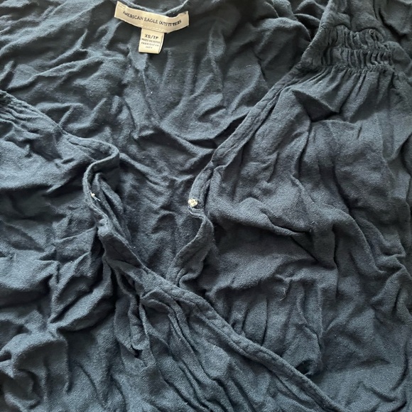 American Eagle Peacock Blue Green Romper XS - Picture 5 of 7